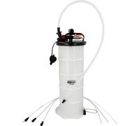 KS Tools 160.0865 Vakuum-Absaugpumpe 6,5 Liter inklusive 4 Sonden