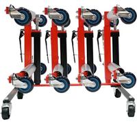 KS Tools performance Aufbewahrungsgestell mit vier hydraulischen Rangierhilfen, 5-tlg - 160.1220