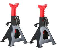 KS Tools 160.1245 Performance Stahl-Unterstellbock mit Schnellverstellung, 2000 kg, paarweise