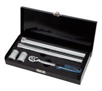 KS Tools 3/8" Drehmoment-Zündkerzen-Einschraubwerkzeug-Satz, 5-teilig - 517.1140