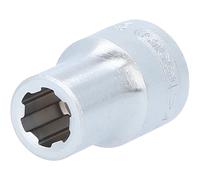 KS TOOLS 3/8" RESCUEpower Stecknuss 17mm Ausdreher Spiral-Profil-Steckschlüssel