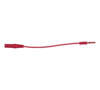 KS Tools 4 mm Eingangsbuchse auf 1,2 mm Prüfadapterbuchse flach (rot) - 150.0959