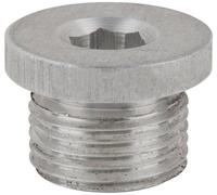 KS Tools Ölablassschraube 430.2227 – Innensechskant 8 mm, M18x1,5x11 mm – 25er-Pack