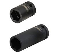 KS Tools 515.0305 Kraft-Stecknuss-Satz für LKW Radbolzen, 2-tlg.32mm
