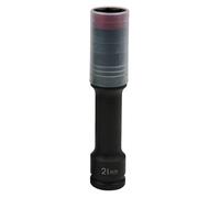 KS Tools 515.0619 SlimPOWER Alu-Felgen Kraft-Stecknuss, extra lang, 21 mm