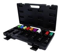 KS Tools 515.0885 1/2 MASTER Spezial-Kraft-Stecknuss-Satz für Radverschraubungen, 17-tlg