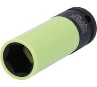 KS Tools 515.1075 1/2" Alu-Felgen Kraft-Stecknuss robust, lang, 19mm
