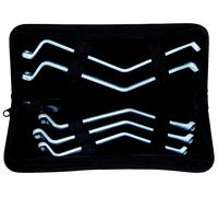 KS Tools 518.0300 Bremsen-Entlüftungsschlüssel-Satz, 5-tlg., 7-11mm Size