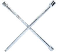 KS Tools 518.1153 Radkreuzschlüssel f.PKW,1/2"x17x19x21mm, 40 cm