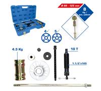 KS TOOLS - Brilliant Hydraulischer Ausdrücker-Satz für Antriebswellen, 8-tlg.