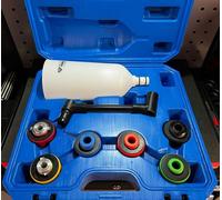 KS TOOLS - Brilliant Öl-Einfüll-Adapter-Satz, 8-tlg. BMW, Porsche, Mercedes,