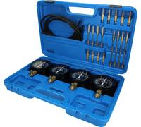Brilliant Tools Synchron-Vergaser-Testgerät, mit 4 Synchronuhren, 26-teilig - BT581200