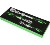 KS TOOLS COMPETITION Teleskop-Ratschen-Satz,3-tlg, 1/4"+3/8"+1/2"