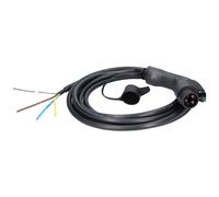 efuturo Ladekabel gerade, Ende offen auf Typ 1 Stecker, 1 Phase, bis zu 7,4 kW, 32 A, 230 V, 5m - 117.7225