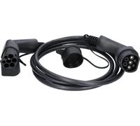 efuturo Ladekabel gerade, Typ 2 auf Typ 2 Stecker, 1 Phase, bis zu 7,4 kW, 32 A, 230 V, Mode 3, 3m - 117.7145