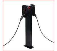 KS Tools 117.7922 efuturo Standsäule für Zwei Wallboxen, grau