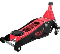 KS Tools 160.1000 Performance Hydraulischer Aluminium-Wagenheber, 1500 kg, Hubhöhe: 90-360 mm