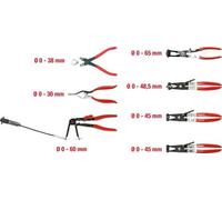 KS Tools KFZ Schlauchschellenzangen-Satz, 7-tlg