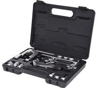 KSTOOLS® Klima-Kälte-Bördel- und Muffen-Satz 1/8"-3/4", 10-teilig (Sanitär-Werkzeug)