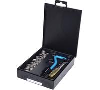 KS Tools Nirostahl Gewinde-Reparatur-Satz M14x1,25mm, 17-tlg - 150.6140