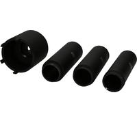 KS Tools Nutmuttern-Schlüssel-Satz mit 3 Führungsrohren für Mercedes, Ø 63 mm, 4-tlg 460.5620