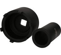 KS Tools Nutmuttern-Schlüssel-Satz mit Führungsrohr für Mercedes, Ø 75mm , 2-tlg 460.5630