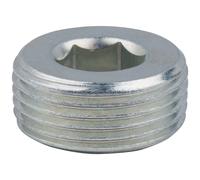 KS Tools 4302101 Ölablassschraube, Innen6kant 10mm, M22x1,5x10mm, 25er-Pack
