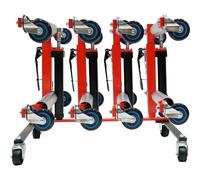 KS Tools performance Aufbewahrungsgestell mit vier hydraulischen Rangierhilfen, 5-tlg - 160.1220