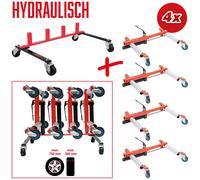 KS Tools performance Aufbewahrungsgestell mit vier hydraulischen Rangierhilfen, 5-tlg - 160.1220