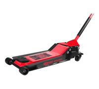 KS Tools 160.1025 Performance Hydraulischer Stahl-Wagenheber, 2000 kg, flach, Hubhöhe: 75-610 mm