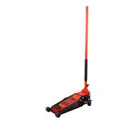 KS Tools 160.1015 Performance Hydraulischer Stahl-Wagenheber, 2500 kg, flach, Hubhöhe: 75-510 mm
