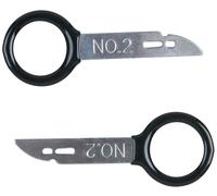 KS Tools Radio--Navigationsgerät Entriegelungswerkzeug, 2-tlg u.a.Becker - 500.1374