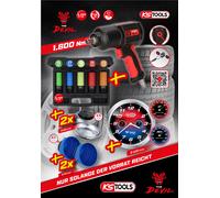 KS Tools Reifen-/Räder Aktionspaket 1/2 Schlagschrauber Alu-Felgen Magnet-Schale