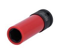 KS Tools 5152055 Sonderprofil-FelgenStecknuss, 17 mm Spezial-Alu-Felgen Sonderprofil-Kraft-Stecknuss für Mercedes, lang, 17 mm