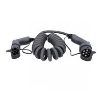 KS Tools Spiralladekabel Typ 2 auf Typ 2, Elektro, Schwarz