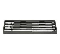 KS Tools T-Griff Zündkerzenschlüssel-Satz, 4-teilig, 14-21 mm - 517.1130