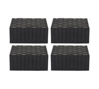 KS Tools Universal Gummiauflagen-Satz für Hebebühne, 160x120x70 mm, 4-tlg.
