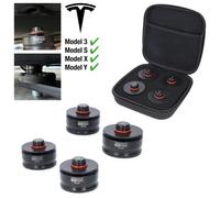 KS Tools 160.0460 Wagenheberaufnahme-Satz für Tesla Model 3, S, X, Y, 4-TLG