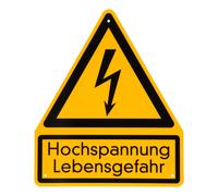 KS Tools Warnschild Hochspannung, Lebensgefahr - 117.2483