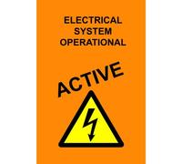 KS TOOLS Warnschild Orange 117.0173