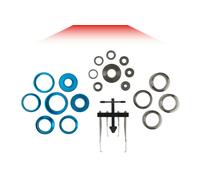 KS TOOLS Wellendichtring und Simmerring Montagewerkzeug-Satz, 24-tlg. 700.1280