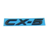 KSCZCB Auto Emblem für Mazda CX-5, Auto Buchstaben Abzeichen Logo Aufkleber Auto Tuning Replacement Emblem für Außendekoration Aufkleber Zubehör,CX-5-Black