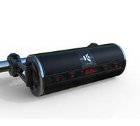 KSPEAKER K2BL Motorrad-Lautsprecher, Bluetooth, wasserdicht, Radio, eingebauter Verstärker, 7,6 cm, Metall, MP3-Player, ideal für ATV, Roller, Fahrrad, 12-Volt-Fahrzeug