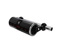 KSPEAKER Motorrad-Lautsprecher, Bluetooth, wasserdicht, Radio, eingebauter Verstärker, 7,6 cm, Metall, MP3-Player, ideal für ATV, Roller, Fahrrad, 12 Volt