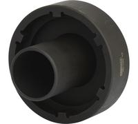 KSTOOLS® 3/4" Nutmuttern-Schlüssel mit 6 Zapfen mit Führungsrohr für Mercedes, Innenzapfen Ø 64 mm (Werkzeuge für Fahrwerk einschließlich Federn, Stoß