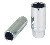 KS Tools 3/8" CHROMEplus® Spezial-Zündkerzen-Stecknuss, dünnwandig 21,0 - 918.3806