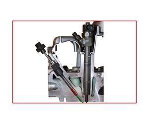 KSTOOLS® 3in1 Glühkerzen-Reibahle M10 x 1,0 (Werkzeuge für Motor einschließlich Kühlsystem, Kraftstoffanlage, Abgasanlage, Klima)