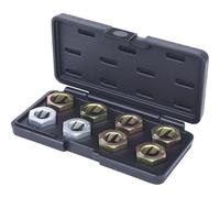 KSTOOLS® Antriebswellen-Gewindereparatur-Satz, 8-teilig (Werkzeuge für Fahrwerk einschließlich Federn, Stoßdämpfer, Räder, Reifen, Bremsen, Lenkung)