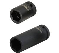 KSTOOLS® Kraft-Stecknuss-Satz für LKW Radbolzen, 2-teilig 33mm (Werkzeuge für Fahrwerk, Bremsen & Lenkung)