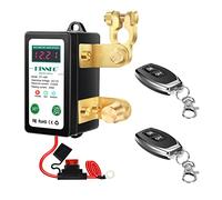 KTNNKG DC 12V 240A Remote Batterie Trennschalter mit LED Digital Voltmeter Display, Smart Voltage Control Battery Kill Switch mit Sicherung